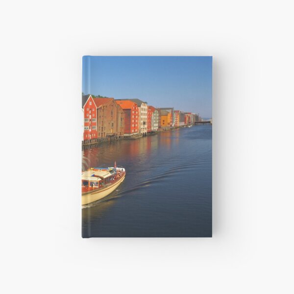 Colorful Trondheim, Norway Hardcover Journal