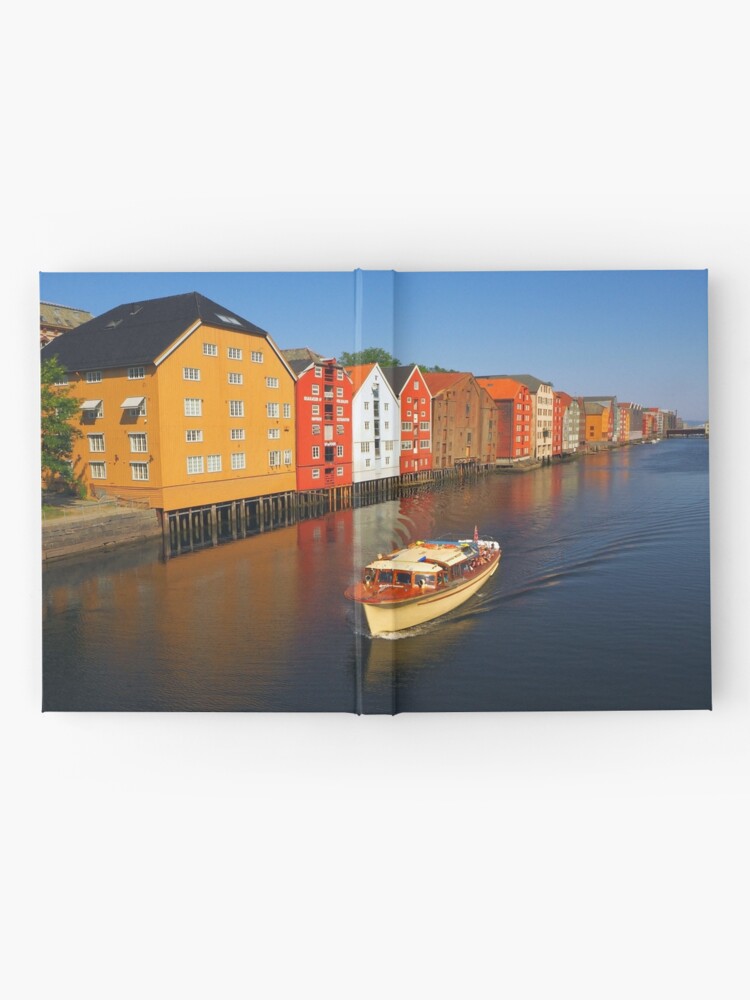Alternate view of Colorful Trondheim, Norway Hardcover Journal