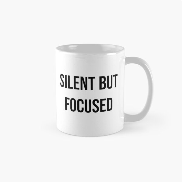 Item preview, silent but focused designed and sold by kailukask.