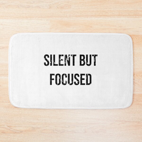 Item preview, silent but focused designed and sold by kailukask.
