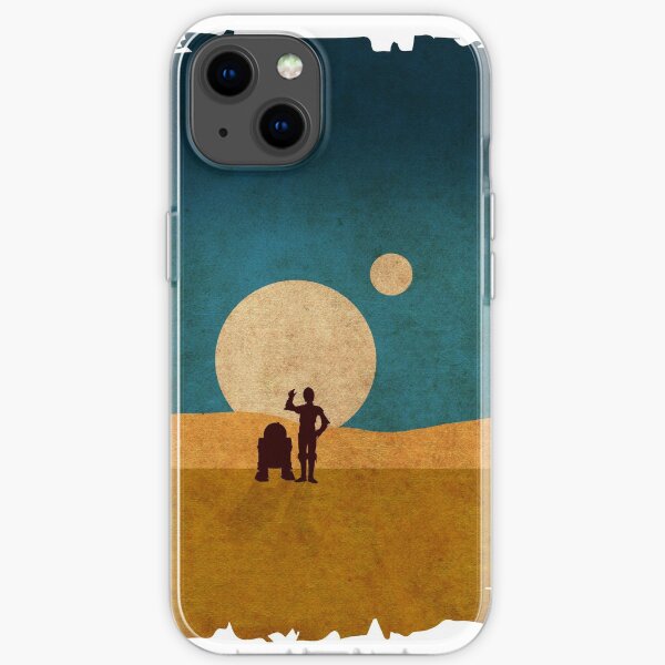 Droids In The Dunes iPhone Soft Case