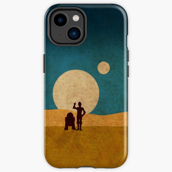 Droids dans les dunes Coque antichoc iPhone