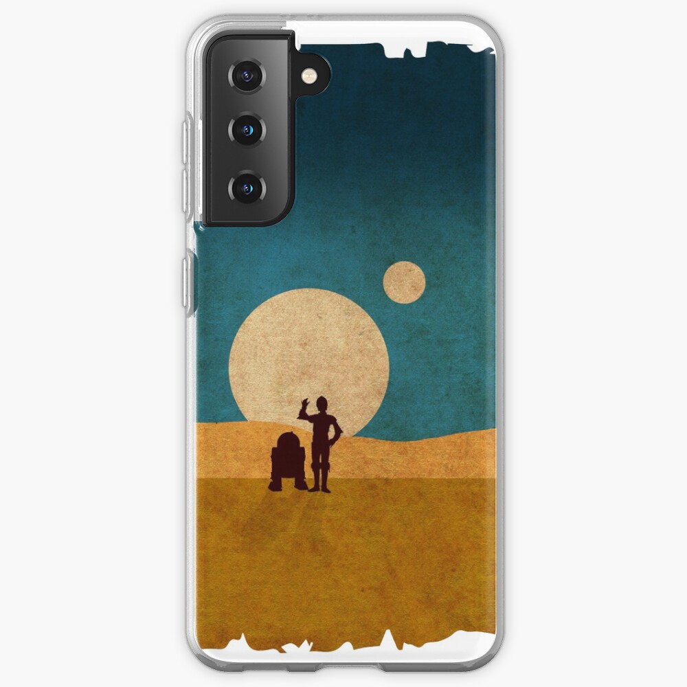 Droids In The Dunes Samsung Galaxy Phone Case