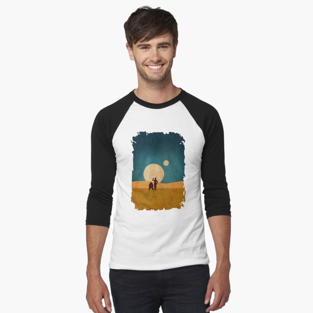 Item preview, Baseball ¾ Sleeve T-Shirt designed and sold by popartmusic.