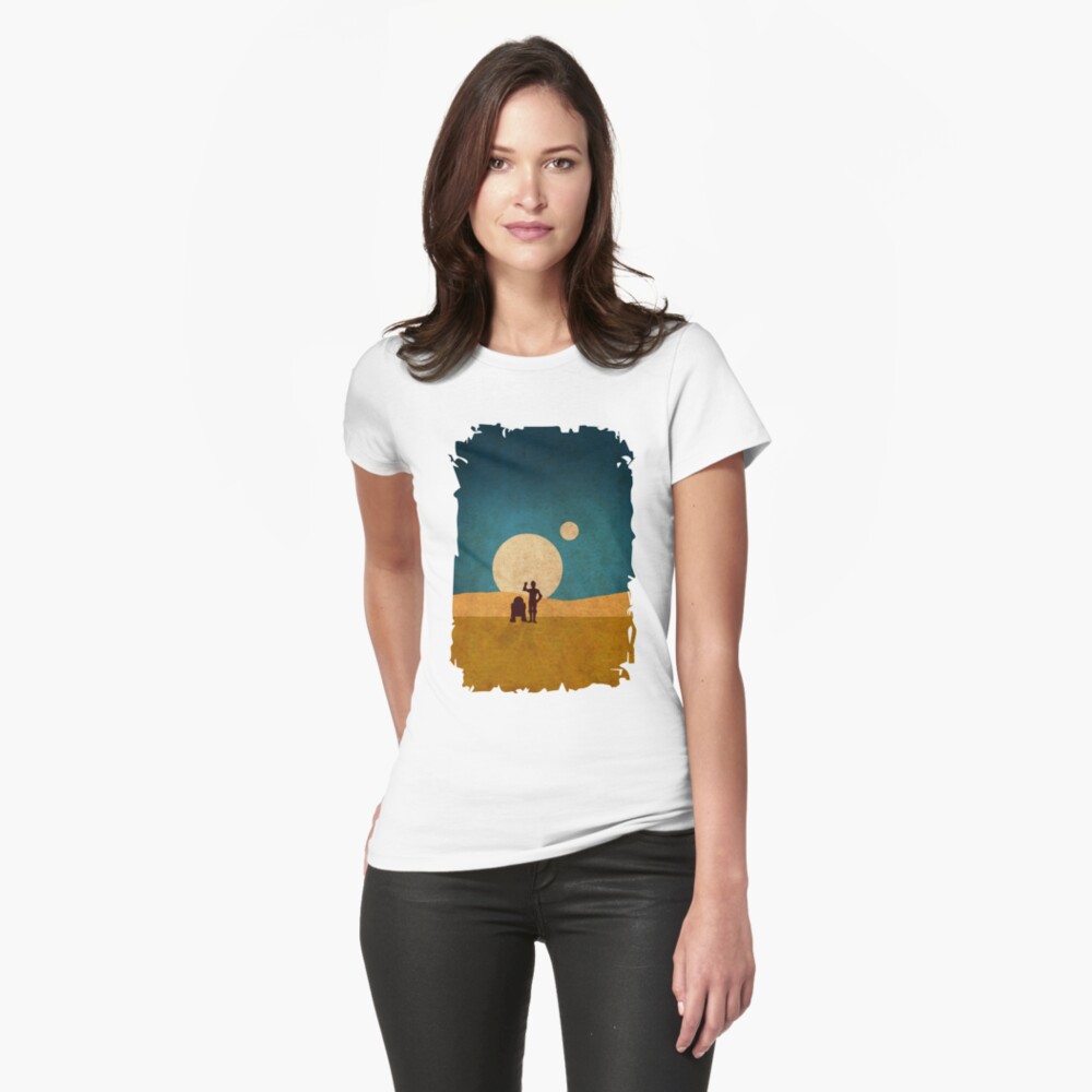 Item preview, Fitted T-Shirt designed and sold by popartmusic.