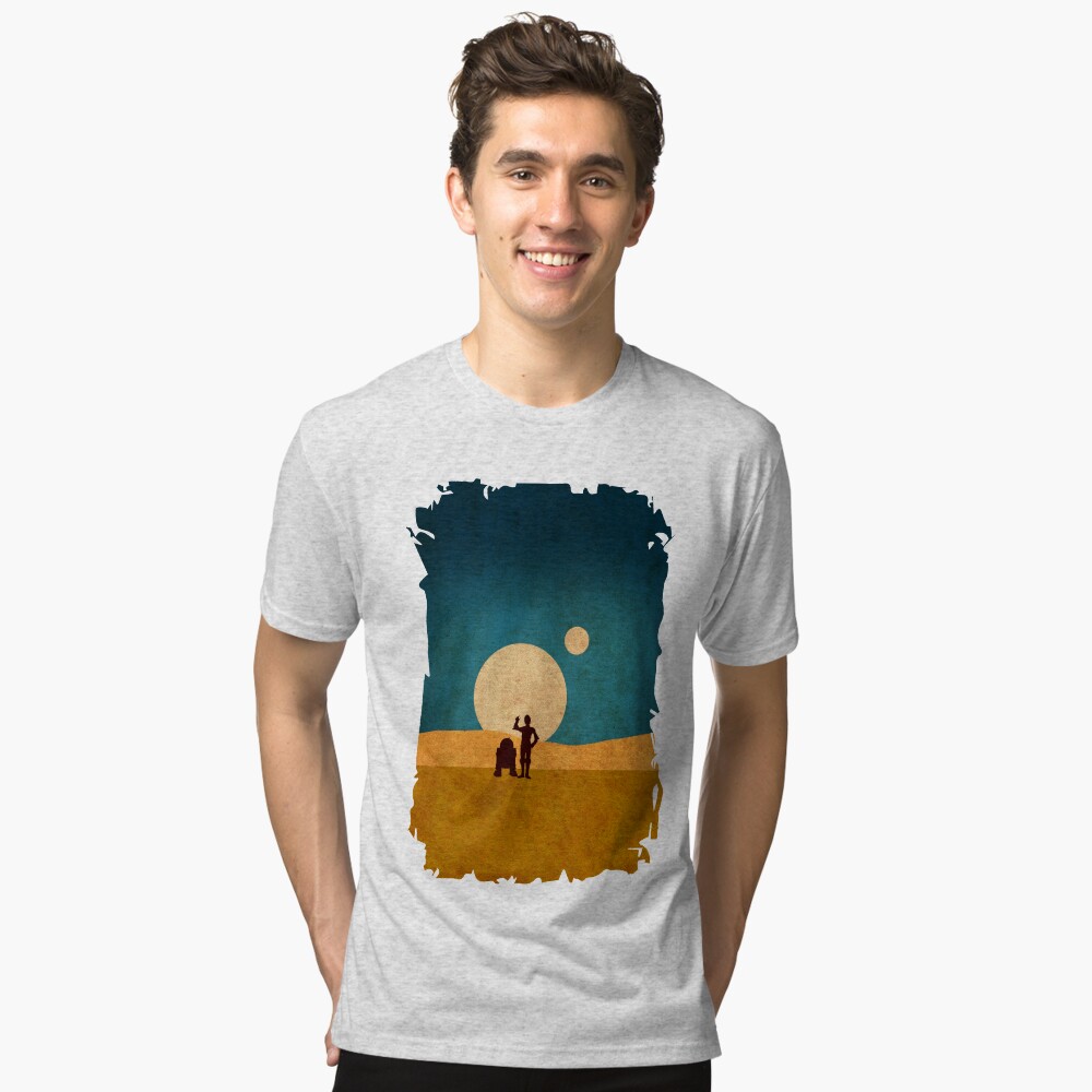 Item preview, Tri-blend T-Shirt designed and sold by popartmusic.