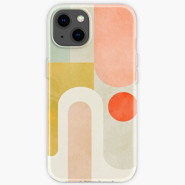 Geometrie Formen abstrakt 9 iPhone Flexible Hülle