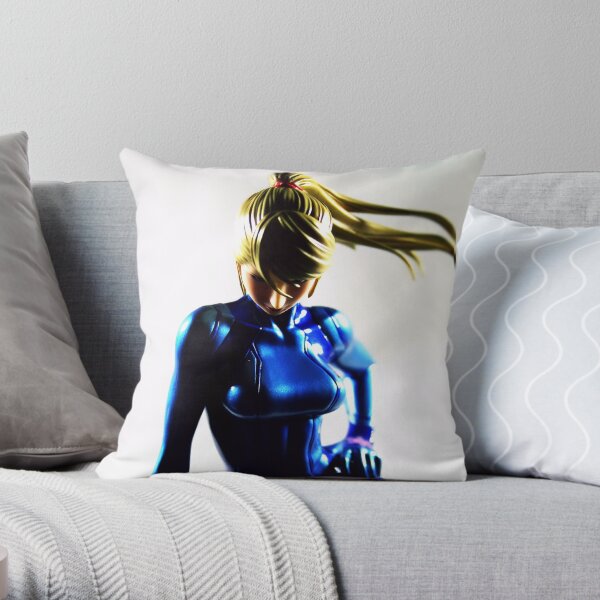 Metroid Throw Pillow