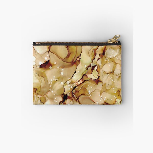 Item preview, Coffee with Cream: Original Abstract Alcohol Ink Painting designed and sold by herzart.