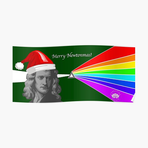 Merry Newtonmas Poster