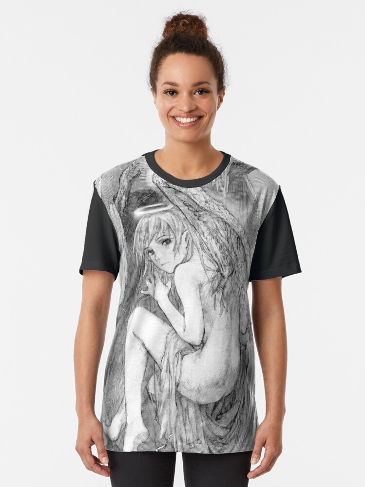 Alternate view of Angelica Obfuscura Graphic T-Shirt