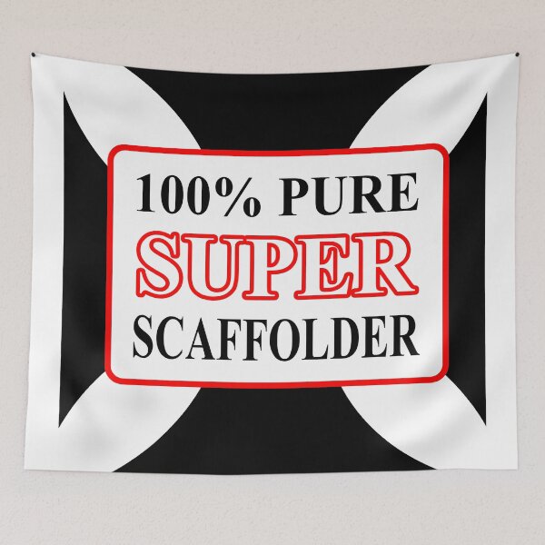 Item preview, One hundred percent Scaffolder; designed and sold by StickerApe.