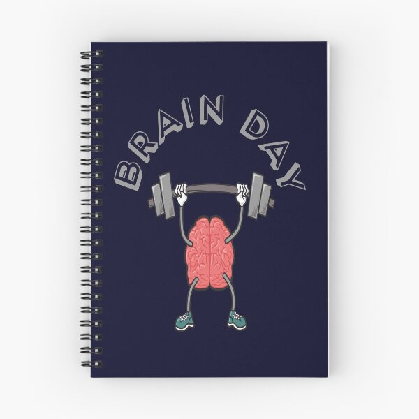 Item preview, Brain Day - Gym Workout designed and sold by madtoyman.