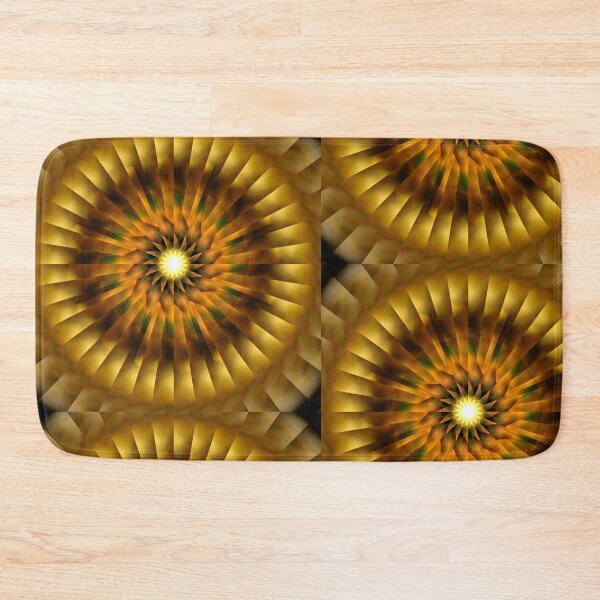 Item preview, The Golden Radiating Sun Wheel designed and sold by Xzendor7 Digital Art Creations.