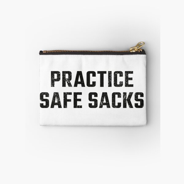 Item preview, Practice Safe Sacks, Lazy Halloween Football designed and sold by Space Fox.
