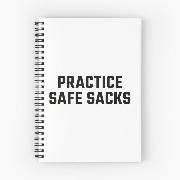 Item preview, Practice Safe Sacks, Lazy Halloween Football designed and sold by Space Fox.