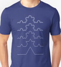 The Koch Curve Unisex T-Shirt