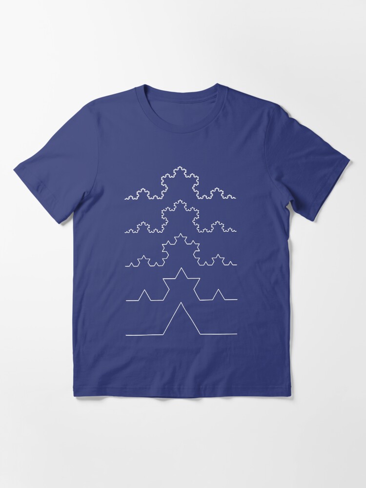 Alternate view of The Koch Curve Essential T-Shirt