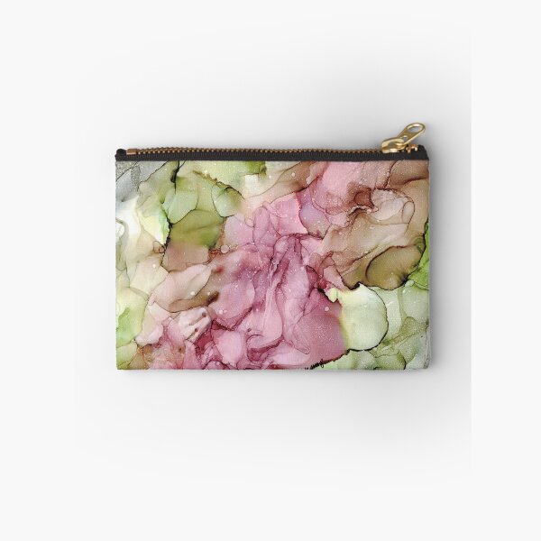 Item preview, Dark Rose: Original Abstract Alcohol Ink Painting designed and sold by herzart.