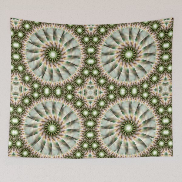Item preview, Star Green Flowering Buds designed and sold by Xzendor7 Digital Art Creations.