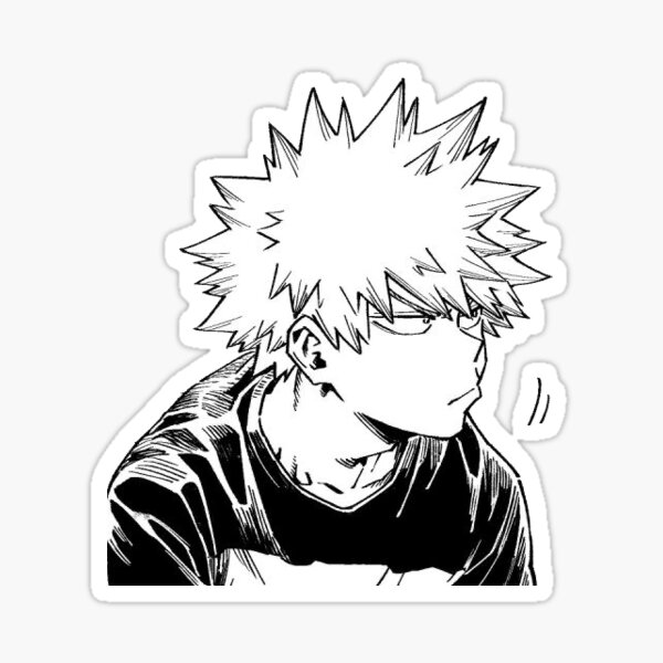 Bakugo Stickers | Redbubble