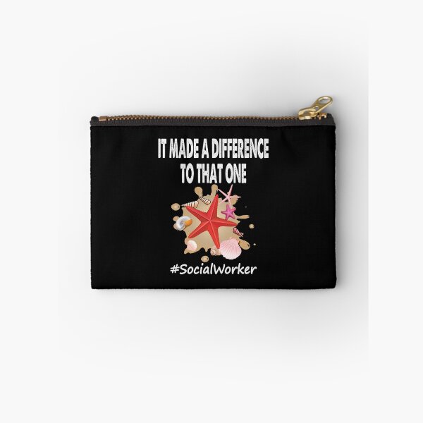 Item preview, Proud Social Worker Gift - Meaningful Social Working Gift - It Made A Difference To That One - Social Work designed and sold by kntranhoang.