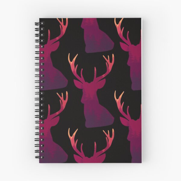 Item preview, Deep Rich Colours Deer Stag Pattern  designed and sold by RosalieReeves.