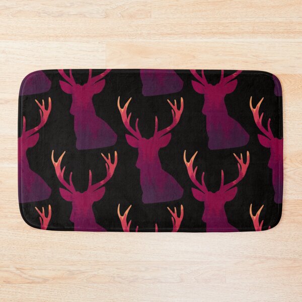 Item preview, Deep Rich Colours Deer Stag Pattern  designed and sold by RosalieReeves.