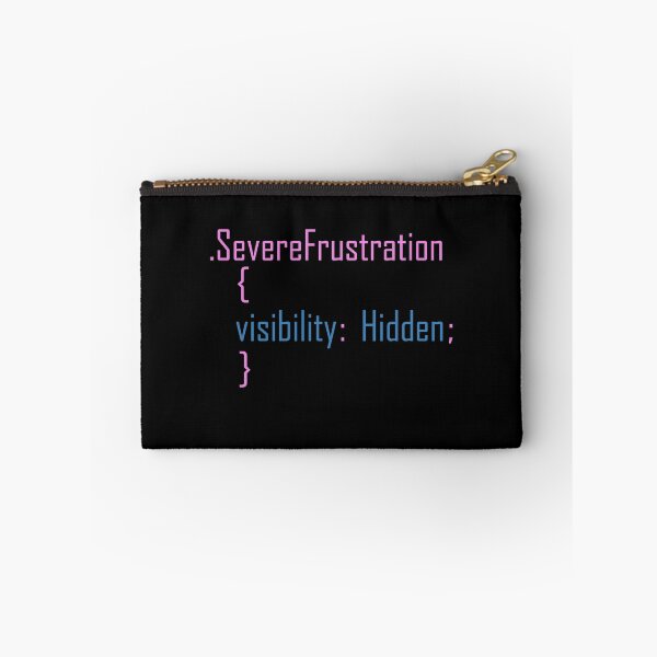 Item preview, Funny CSS code about hidden frustration. designed and sold by Kam-designs.
