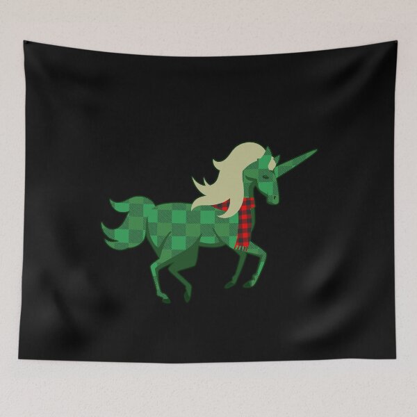 Item preview, Funny Christmas Gifts - Unicorn Lover Gift - Majestic Gifts - Buffalo Plaid Style - Xmas designed and sold by kntranhoang.