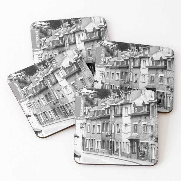 Item preview, old city street, black and white photography. designed and sold by JJadx.