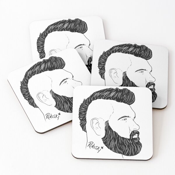 Item preview, BeefCakeBoss - black lines designed and sold by RobskiArt.