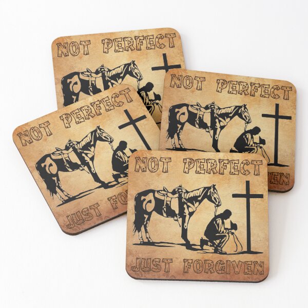 Item preview, NOT PERFECT JUST FORGIVEN designed and sold by thatstickerguy.