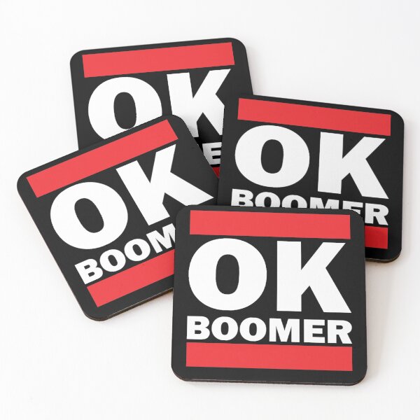 Item preview, ok boomer DMC style shirt designed and sold by Captain-Jackson.