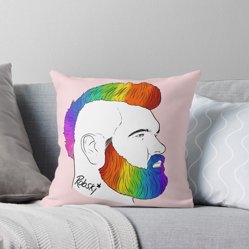 Item preview, Throw Pillow designed and sold by RobskiArt.