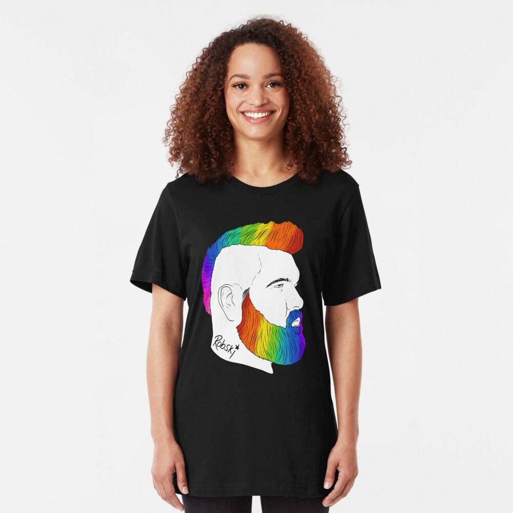 BeefCakeBoss - PRIDE edition Slim Fit T-Shirt