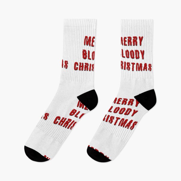 Item preview, Bottom Merry Bloody Christmas designed and sold by GrumpyDogCrafts.