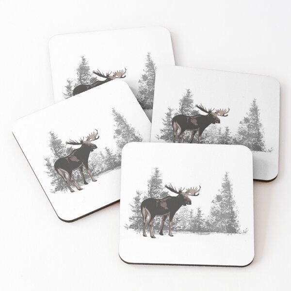 Item preview, moose -elk designed and sold by Port-Stevens.