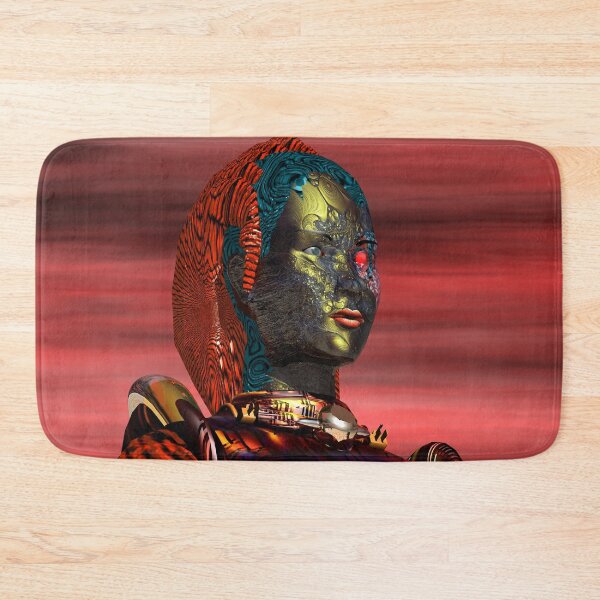 Item preview, ARES RED CYBORG FROM HYPERION WORLD Sci-Fi Movie by Bulgan Lumini designed and sold by BulganLumini.