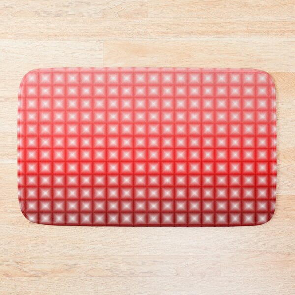 Item preview, checkered stripes 3 - geomatric grid pattern red  designed and sold by ApArtPaintings.