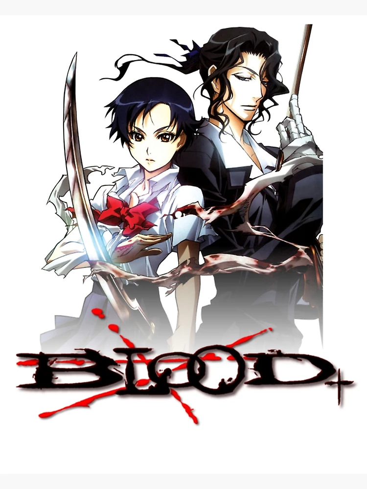 BLOOD PLUS - White Art Print for Sale by TETSUYA-CORP