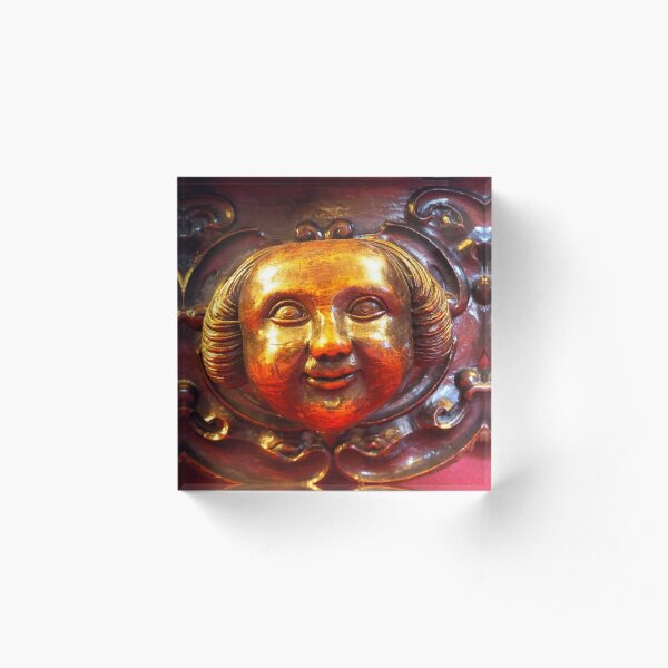 a smiling face Acrylic Block