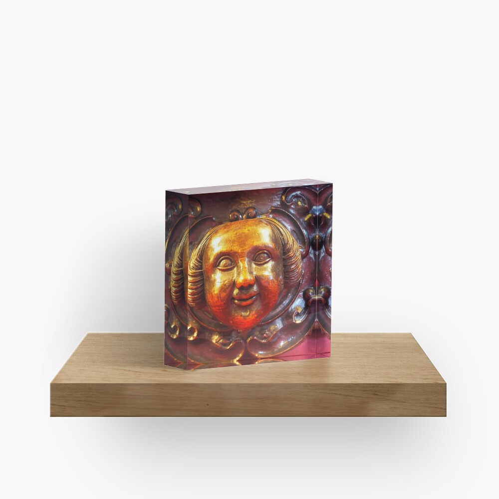 a smiling face Acrylic Block