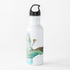 Rick Sanchez from Rick and Morty™ Hover Chair from Season 4 Water Bottle