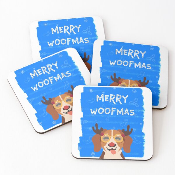 Item preview, HAPPY CHRISTMAS DOG LOVERS XMAS DESIGN designed and sold by ER-DESIGNS.