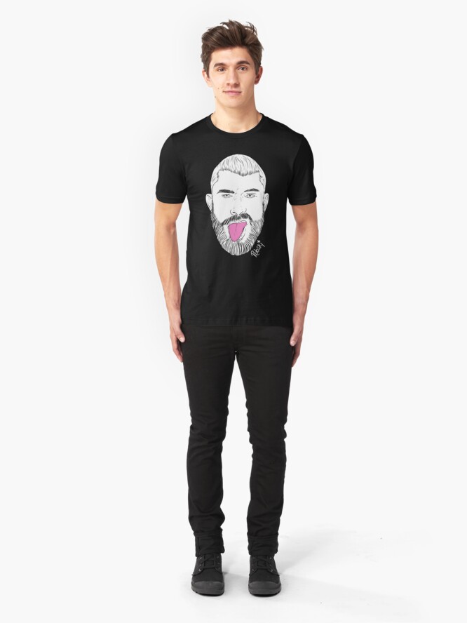 Alternate view of Scott Humpreys - B&W Slim Fit T-Shirt