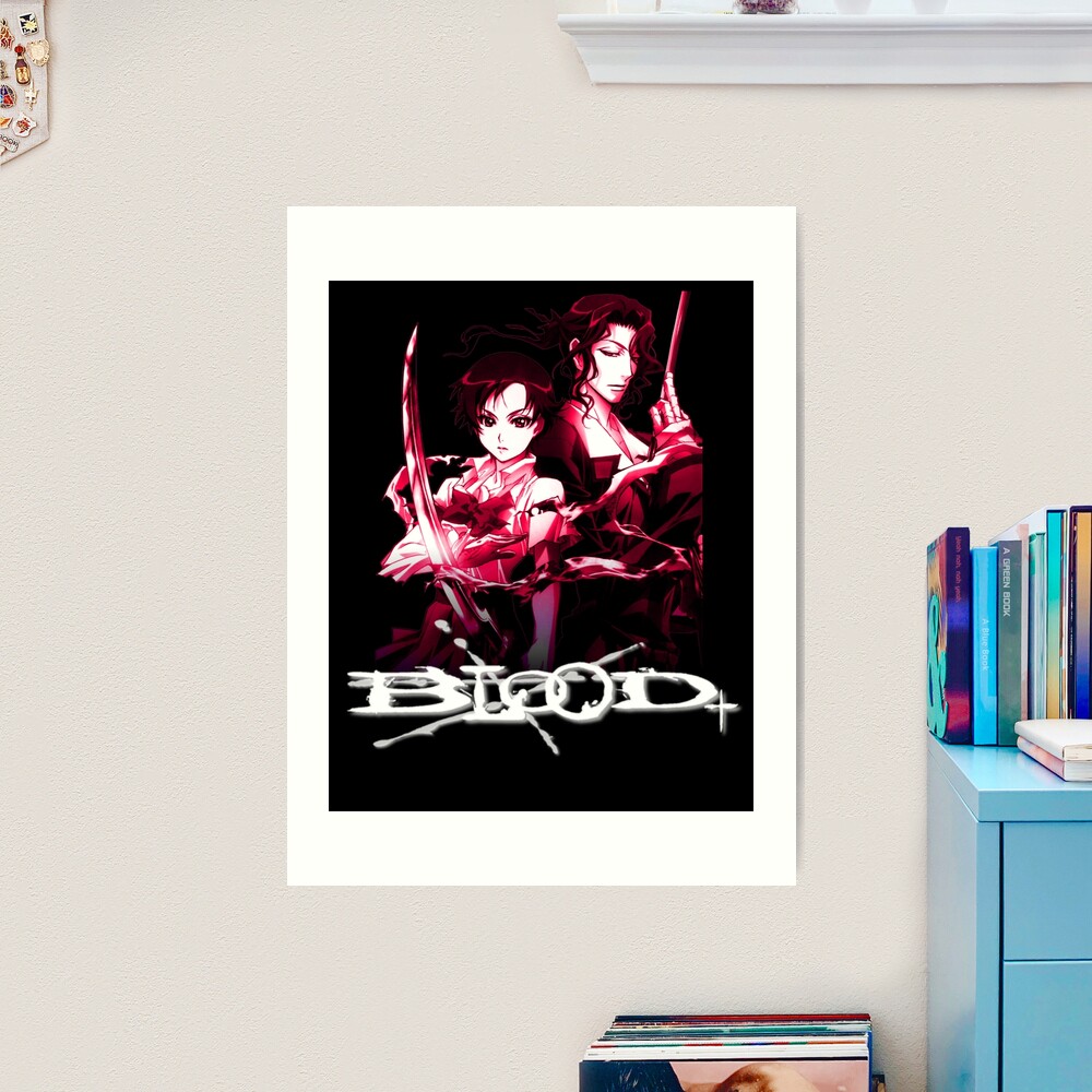 BLOOD PLUS - White Art Print for Sale by TETSUYA-CORP