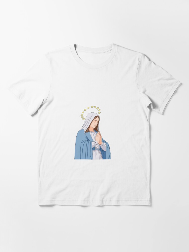 Virgin Mary Pray | Essential T-Shirt