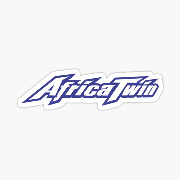 Mercancía de África Twin más vendida Pegatina