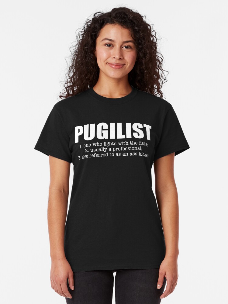 Alternate view of Pugilist boxer boxing - game changers style Classic T-Shirt